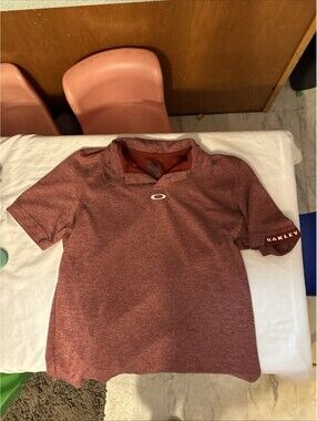 OAKLEY AERO ECLIPSE Polo Shirt Size Medium [COPY]
